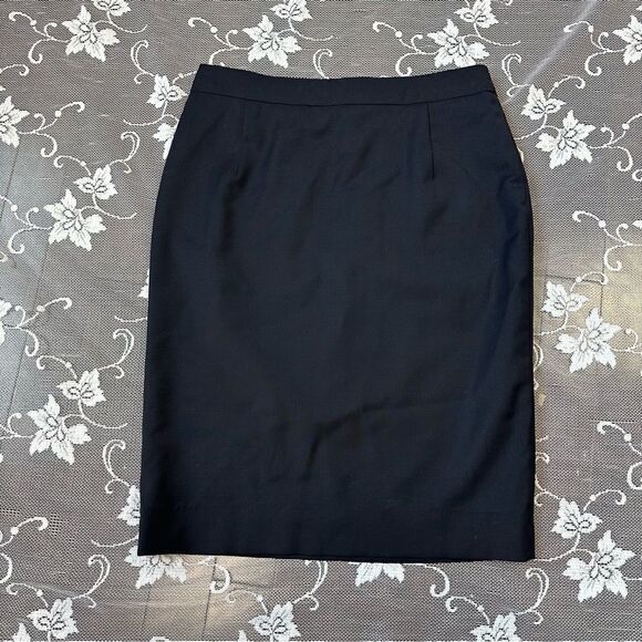 Filippa K Wool Blend Navy Pencil Skirt Sz XS - Picture 2 of 11